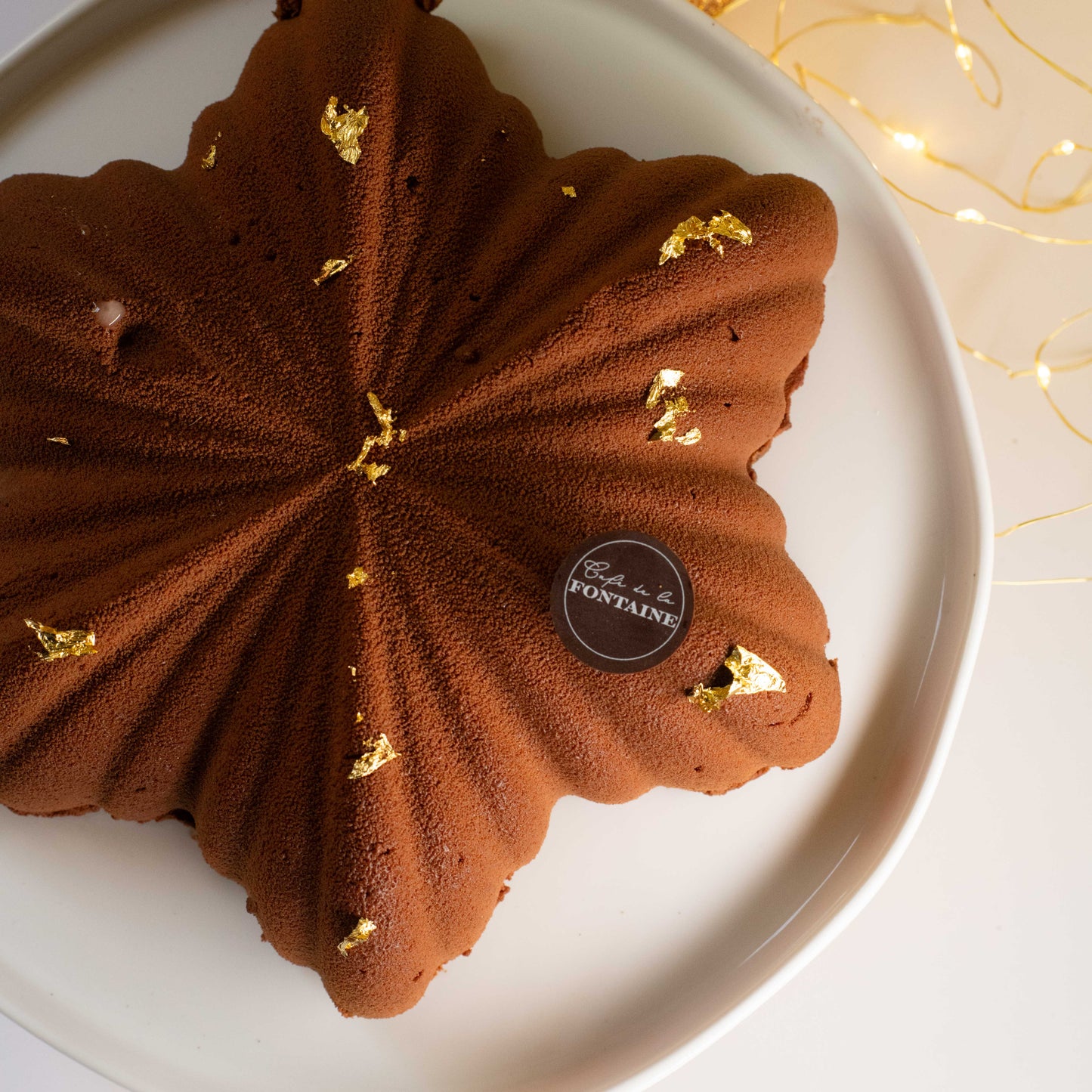 Chocolate & Caramel Star