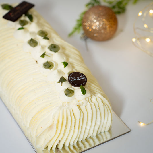 Lemon & Vanilla Bûche De Noël
