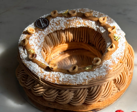 Almond & hazelnut Paris-Brest